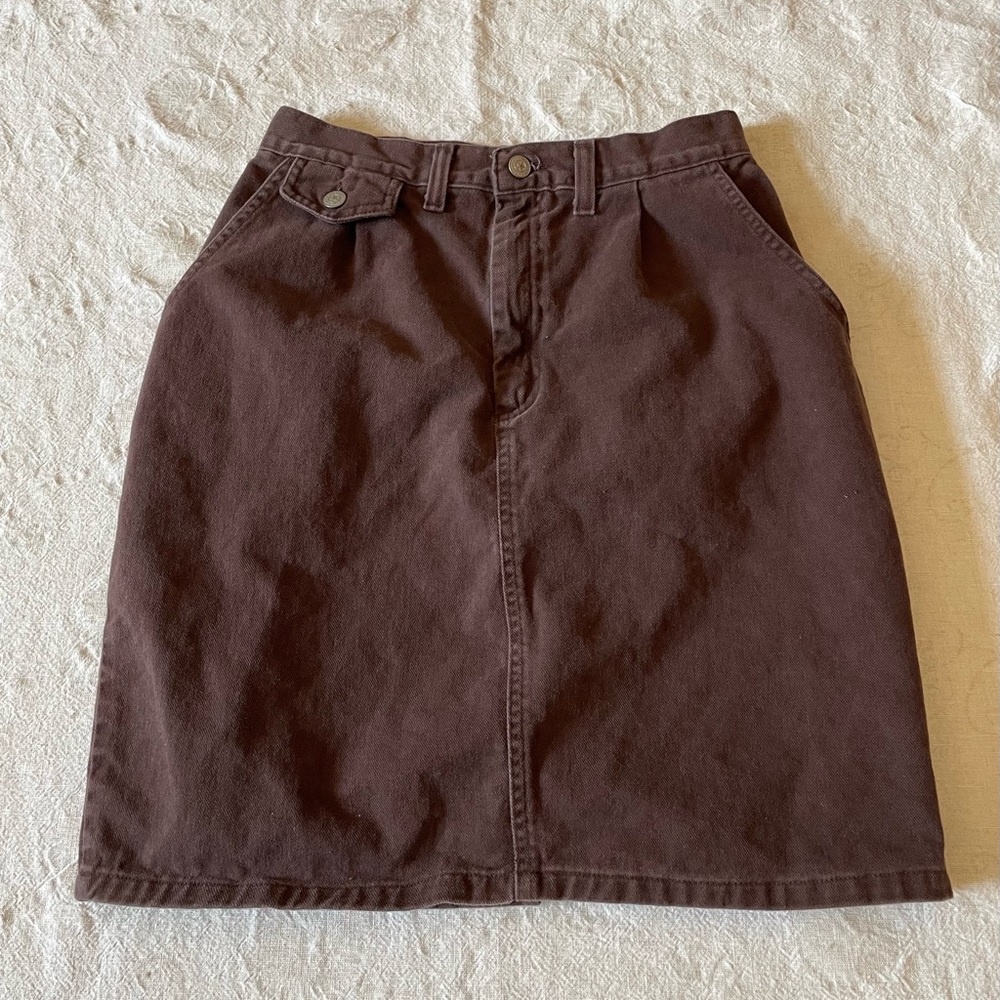 VINTAGE Vivaldi Denim Skirt